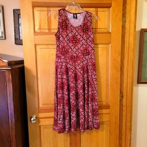 Agnes & Dora Sleeveless Dress w/pockets. MED